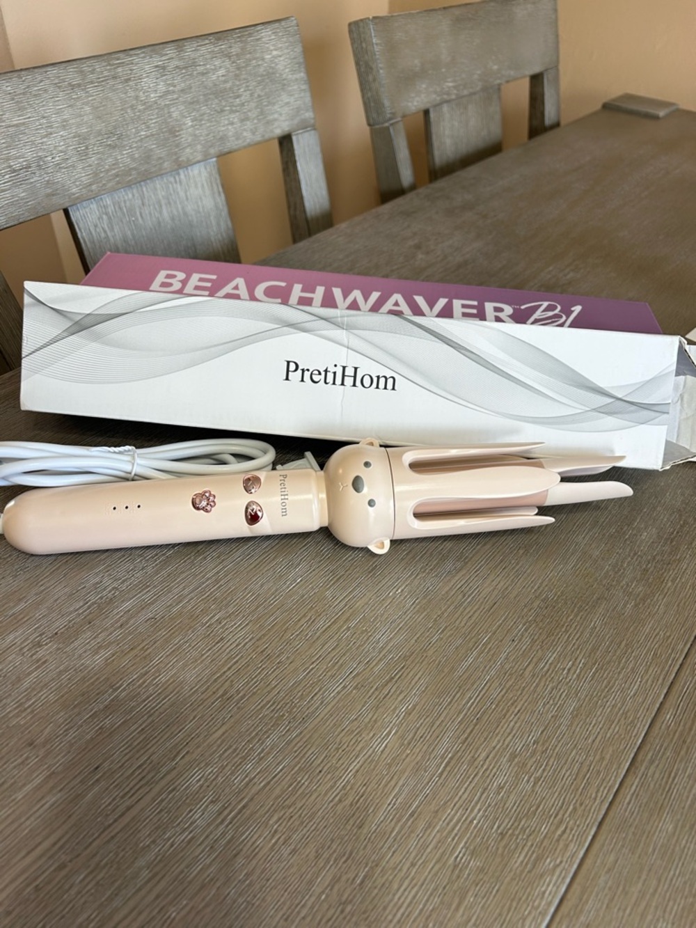 BeachWaver B1 Pink Curling Waver
